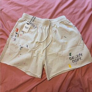 Gallery Dept Cream Artistic Men's Shorts